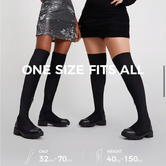 MOUSSE FIT Women Pointed Toe Sock Boots (comes with box) - Picture 8 of 8